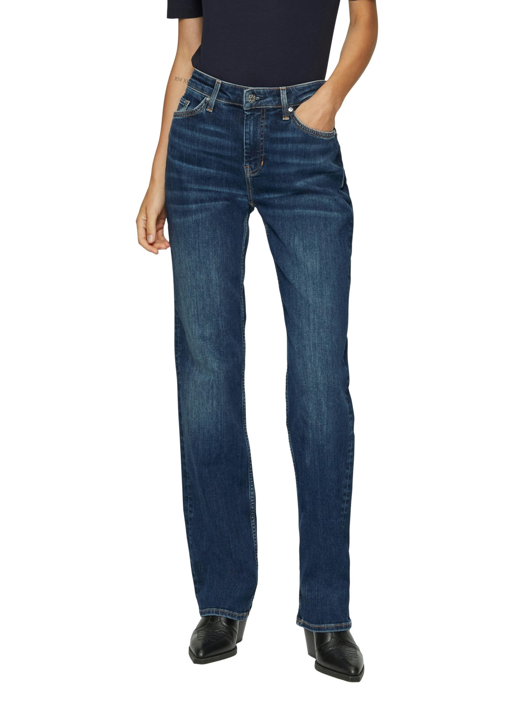 s.Oliver Gerade Jeans s.Oliver - Jeans Karolin - Regular Fit, Mid Rise, Straight Leg