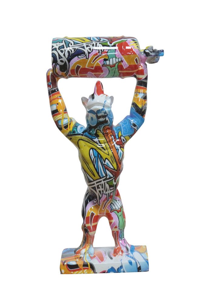 ArtUniverse Skulptur Power Rhino 32 x 16 x 10 cm (1 St)