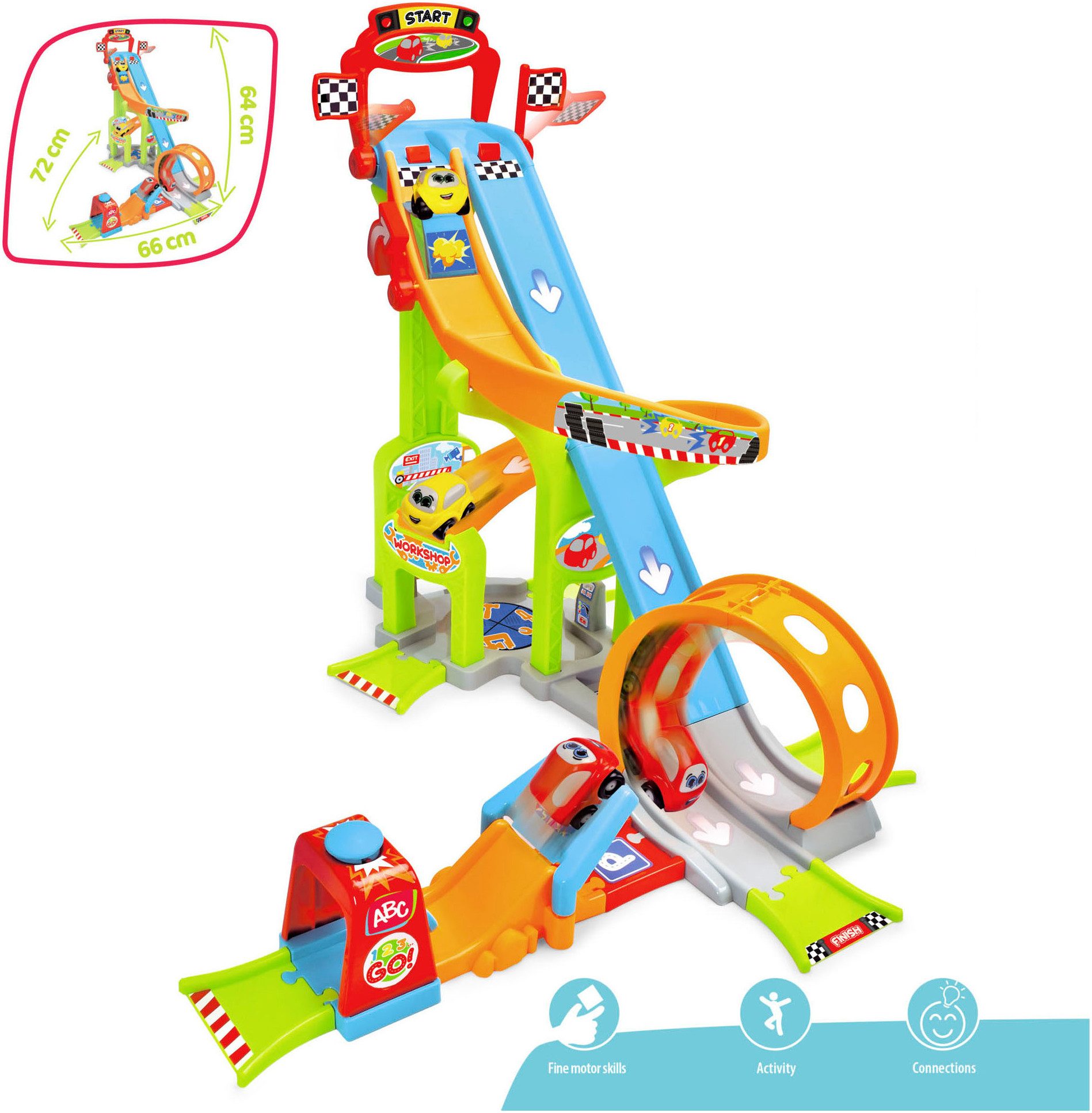 ABC Autorennbahn Jays Jump N Fun Tower
