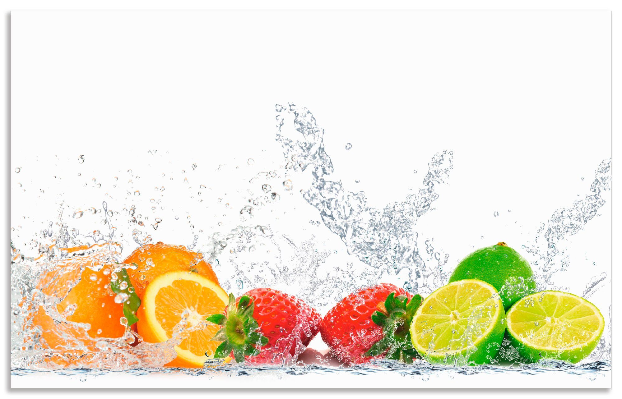 Artland Küchenrückwand Fruchtig erfrischend gesund Fruchtmix, günstig online kaufen