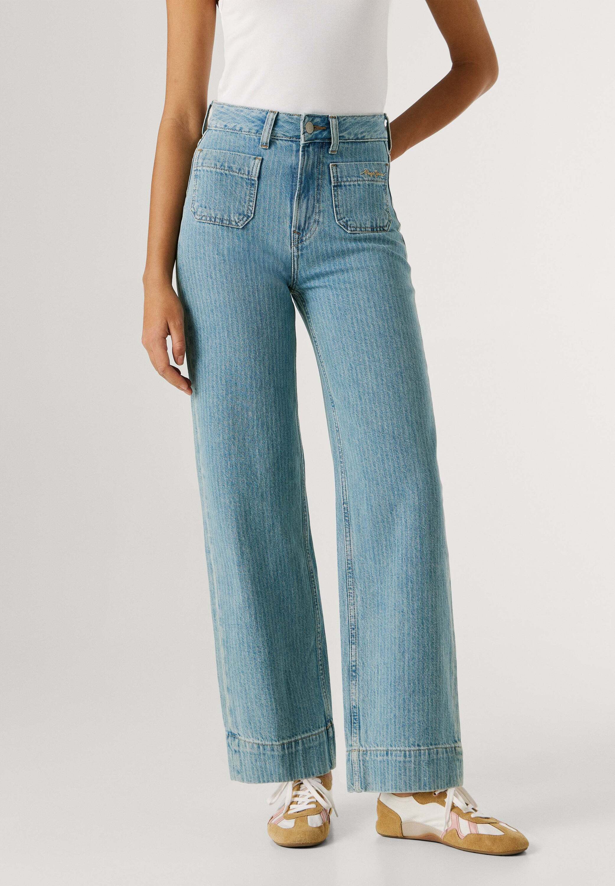 Pepe Jeans Straight-Jeans trousers STRAIGHT JEANS UHW LEXA
