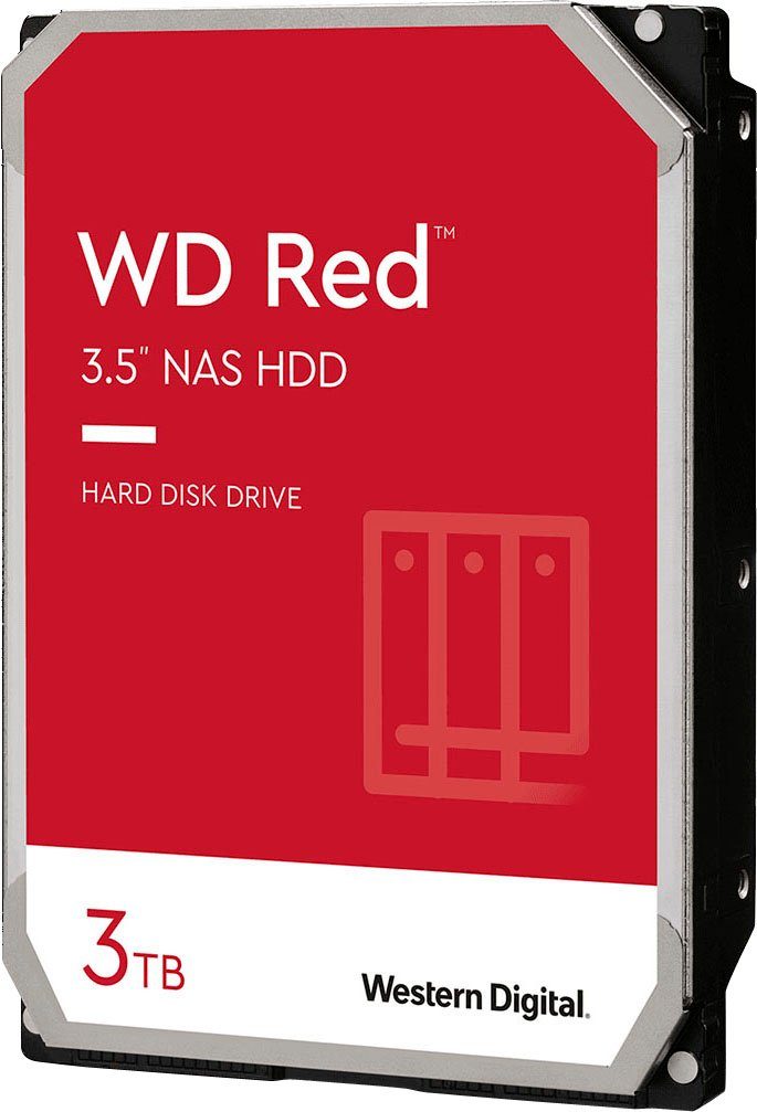 Image of Western Digital Red, SATA 6G, Intellipower, 3,5 Zoll - 3 TB