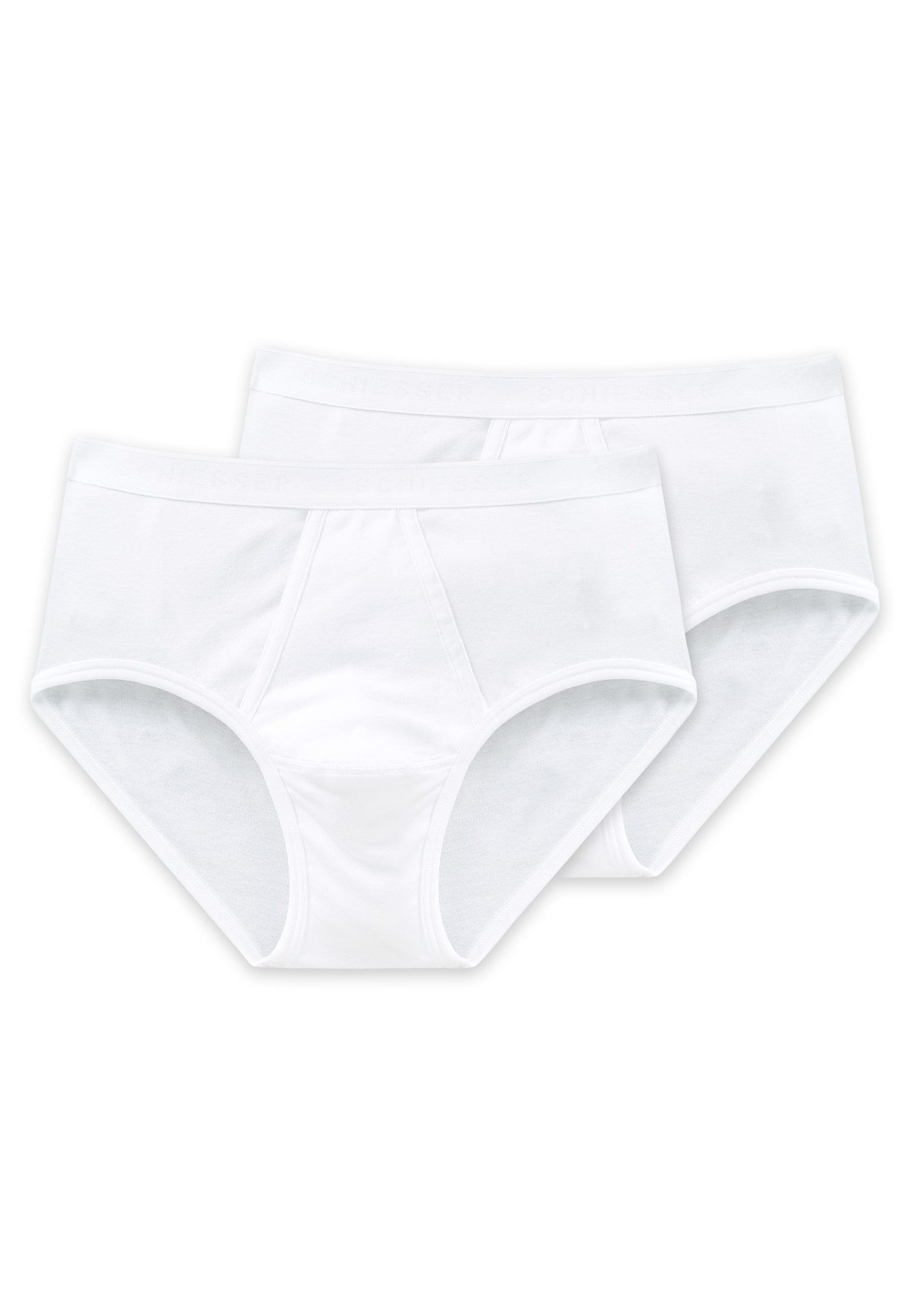 Schiesser Slip Original Classics (2er Pack) mit Eingriff