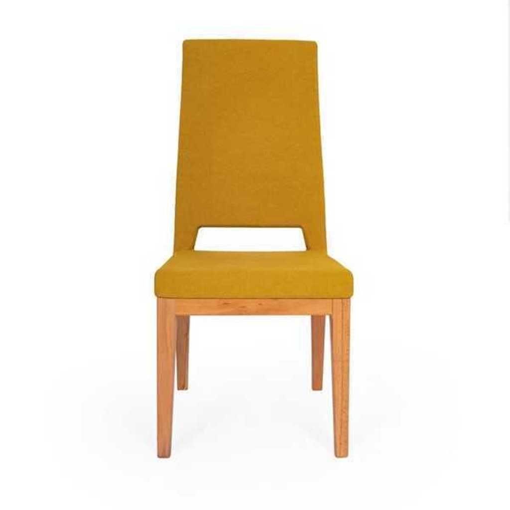 JVmoebel Esszimmerstuhl Gelber Esszimmerstuhl Wohnzimmer Einsitzer Moderne Stühle Stuhl (1 St), Made in Europa