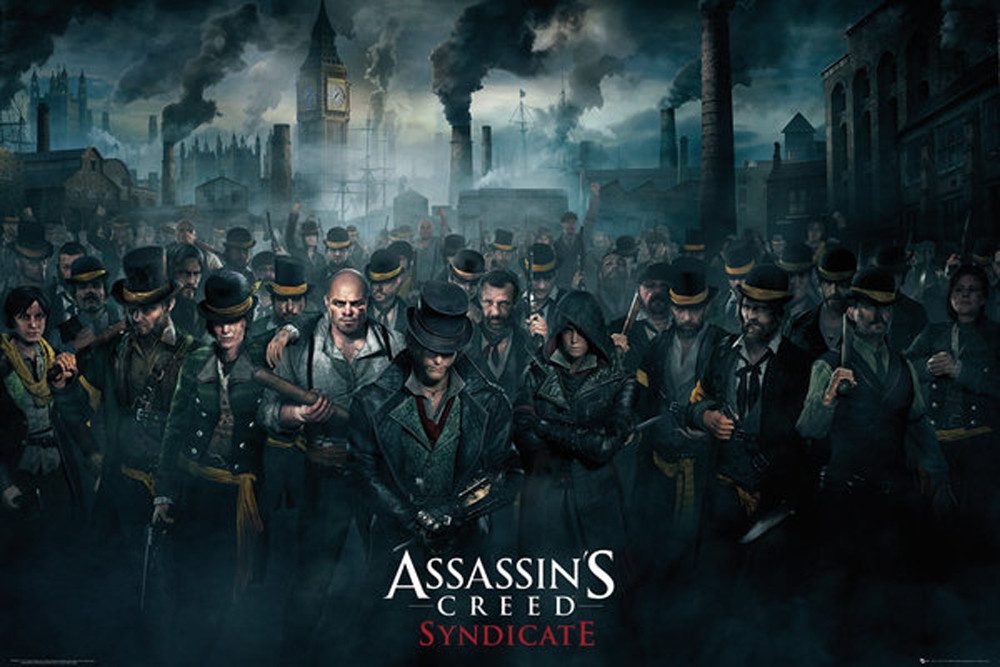 Poster Assassins Creed - Poster - Syndicate Crowd