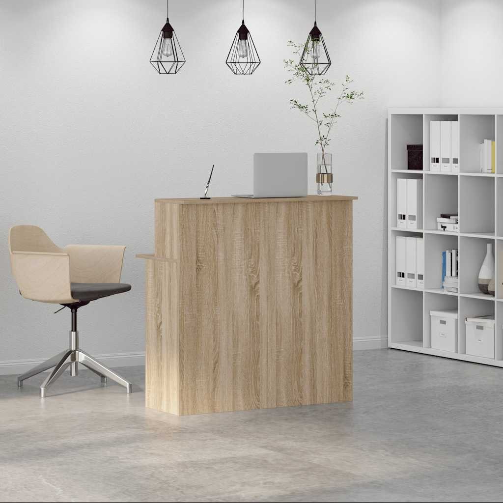 vidaXL Schreibtisch Empfangstheke Sonoma-Eiche 100x50x103,5 cm günstig online kaufen