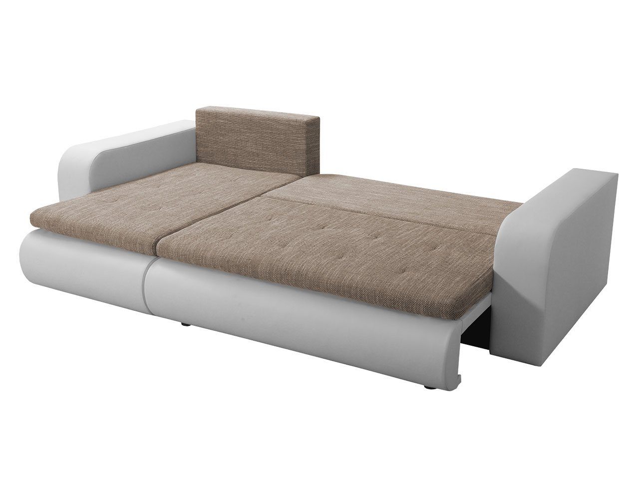 MIRJAN24 Ecksofa Brooklyn, mit Schlaffunktion mit Universal 5-Sitzer Bettkasten, Kissen-Set, Seite, und L-Form