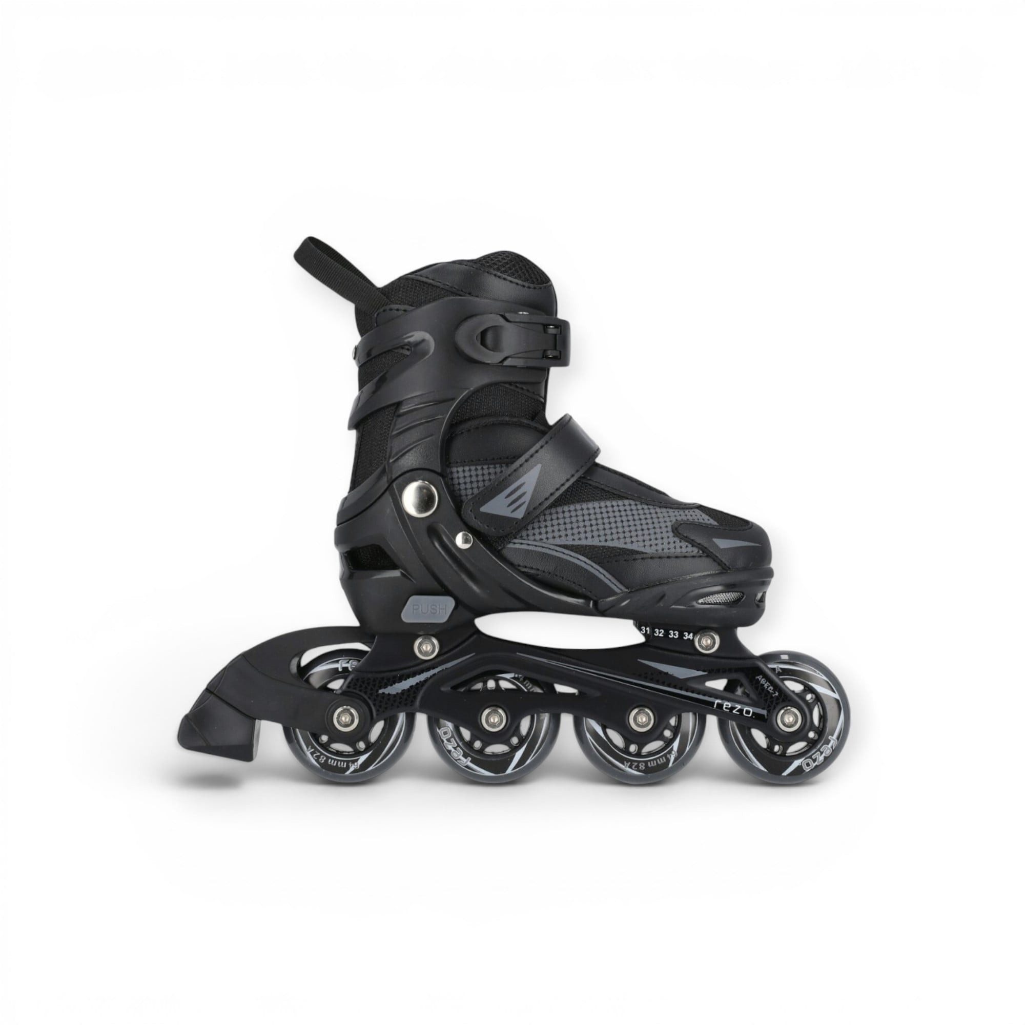 Rezo Inlineskates Hilo (Rollen: 70mm, Kugellager: ABEC 7-Carbon) schwarz