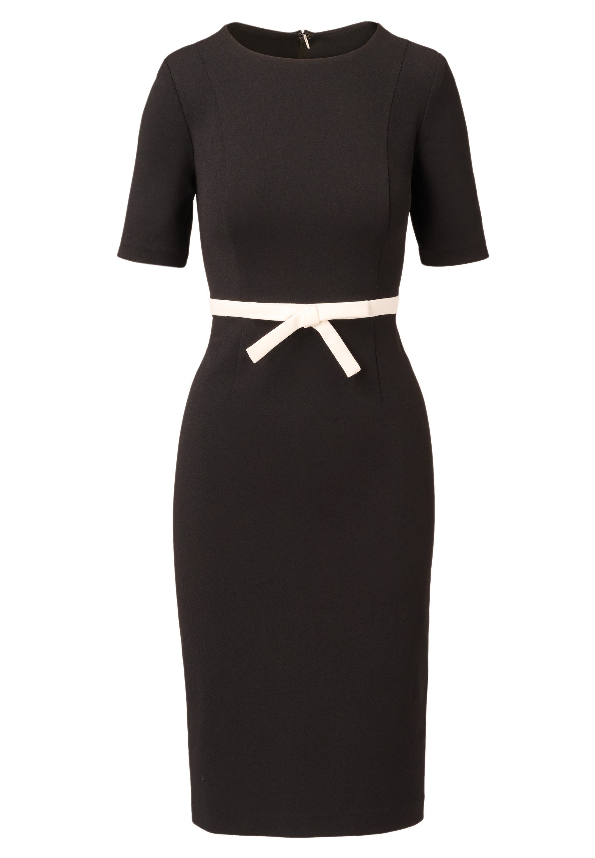 Adrianna Papell Midikleid Contrast Bow Sheath Dress Monochromes Kleid mit S günstig online kaufen