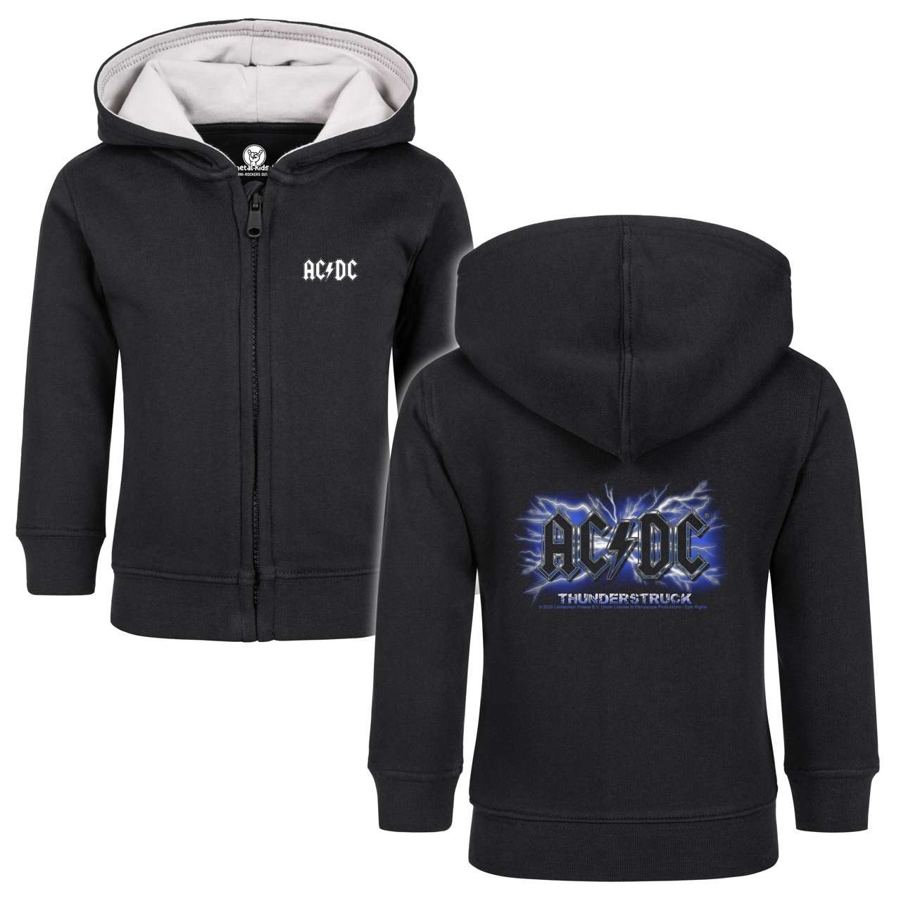 Kapuzensweatjacke mit AC/DC (Thunderstruck) Aufdruck für Babys (0–24 M)