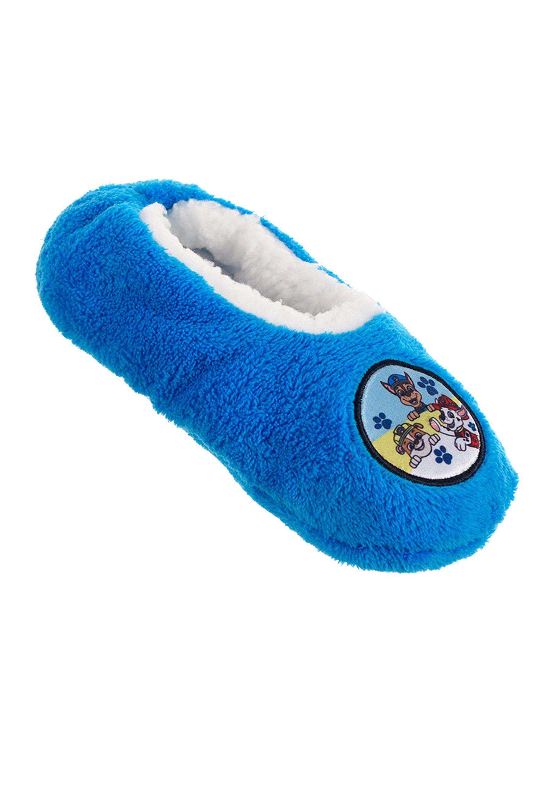 PAW PATROL Kinder Jungen Fleece Hausschuhe Pantoffeln Hausschuh