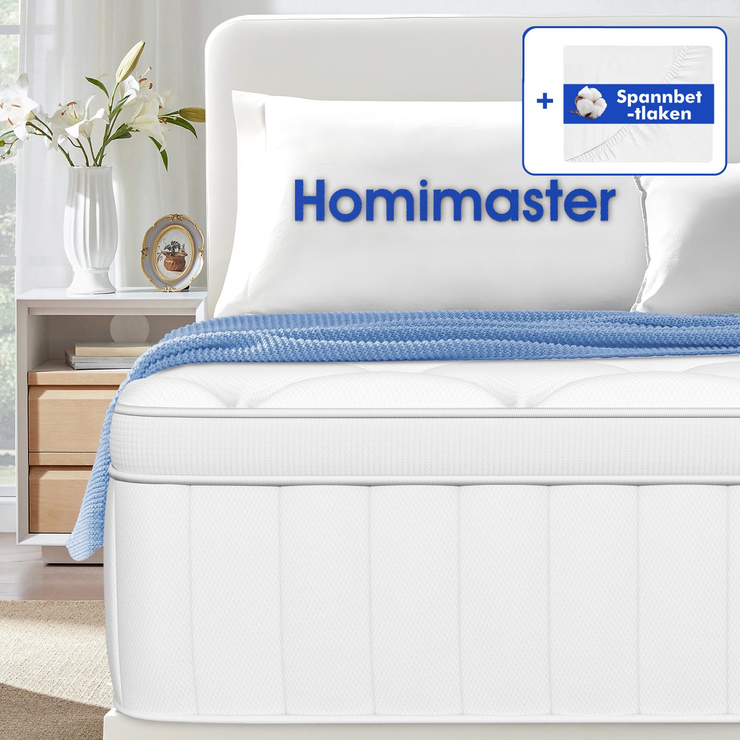 Taschenfederkernmatratze Matratze,7 Zone Federkernmatratze,Matratze 90x200/ günstig online kaufen