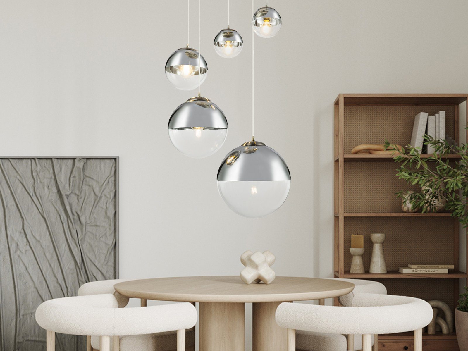 GLOBO LIGHTING LED Pendelleuchte, LED wechselbar, günstig online kaufen