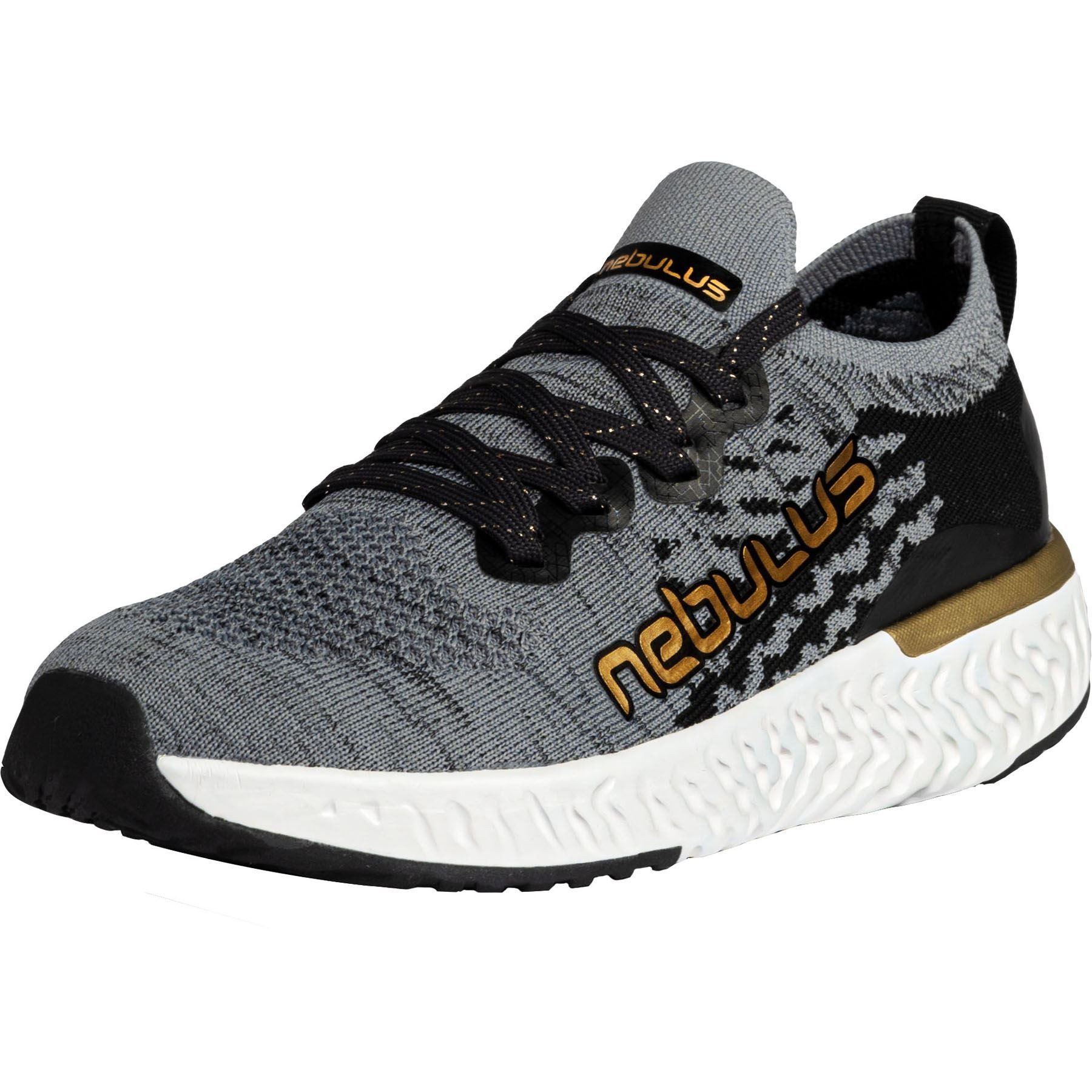 Nebulus UNIQUE, P5788 - Damen, schwarz-gold, 37 Sneaker