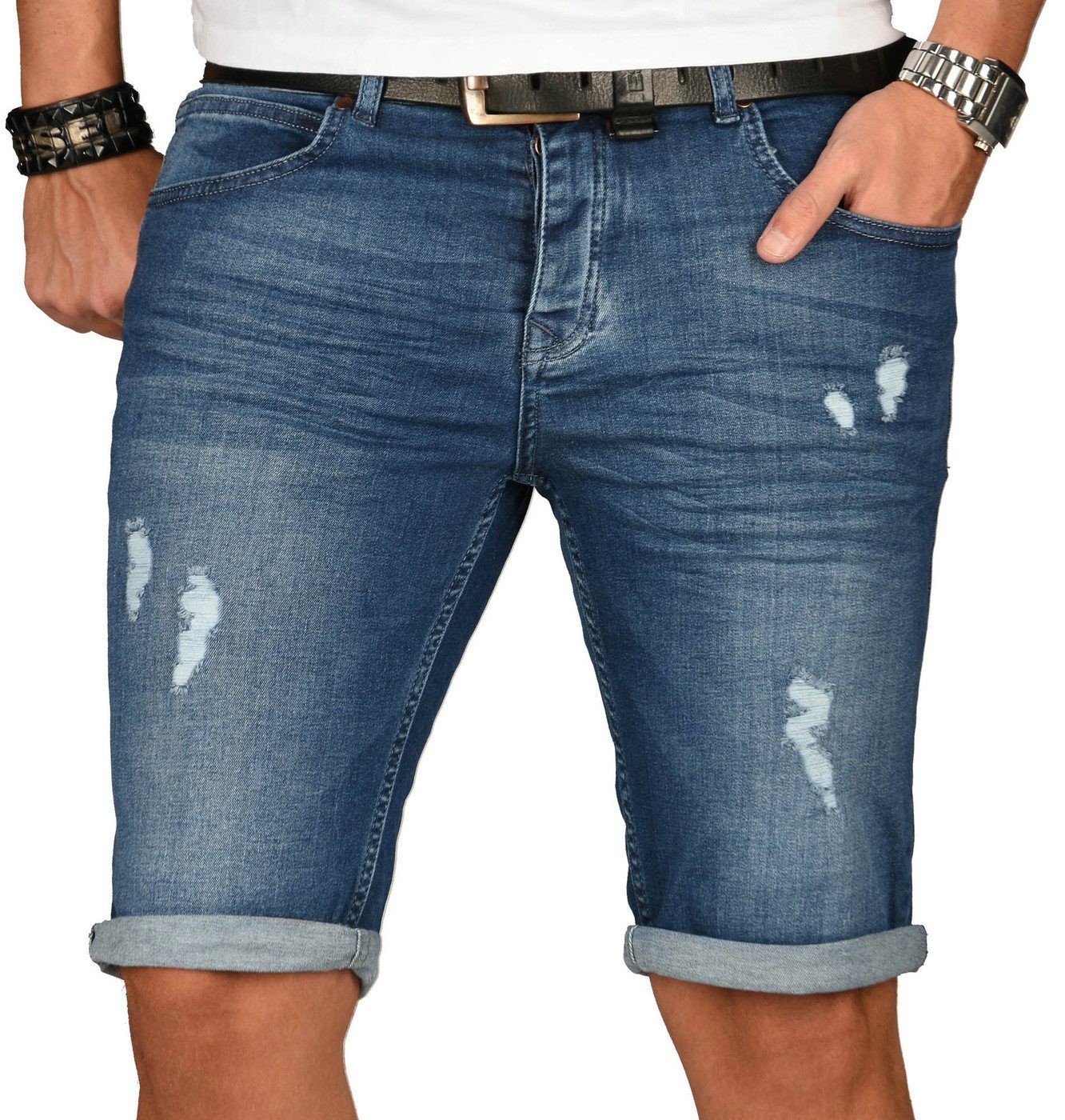 Alessandro Salvarini Shorts ASCanluca Stretch mit günstig online kaufen
