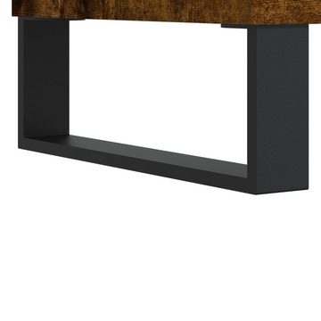 vidaXL Waschbeckenunterschrank Badschrank Räuchereiche 58x33x60 cm Holzwerkstoff (1-St)