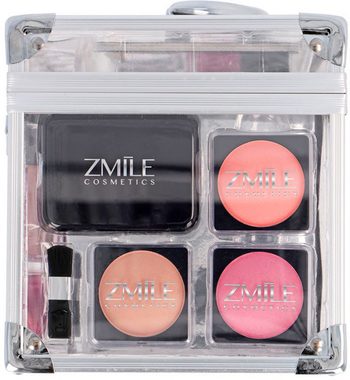 ZMILE COSMETICS Kosmetik-Koffer Acrylic, 42-tlg., vegane Kosmetik