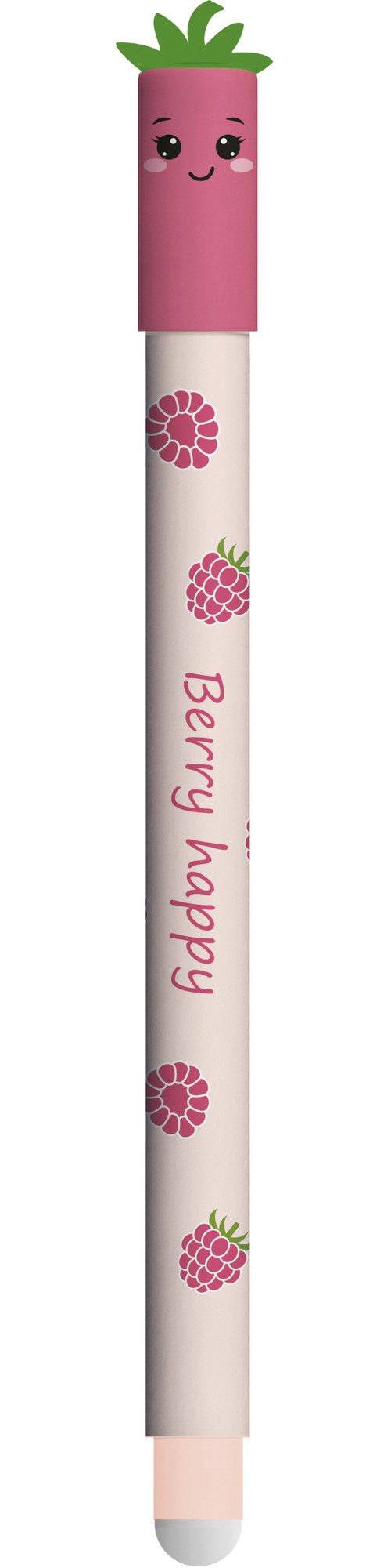 Eberhard Faber Gelschreiber Fruity Erase It! Gelschreiber Radierbar Himbeere 0,7 mm