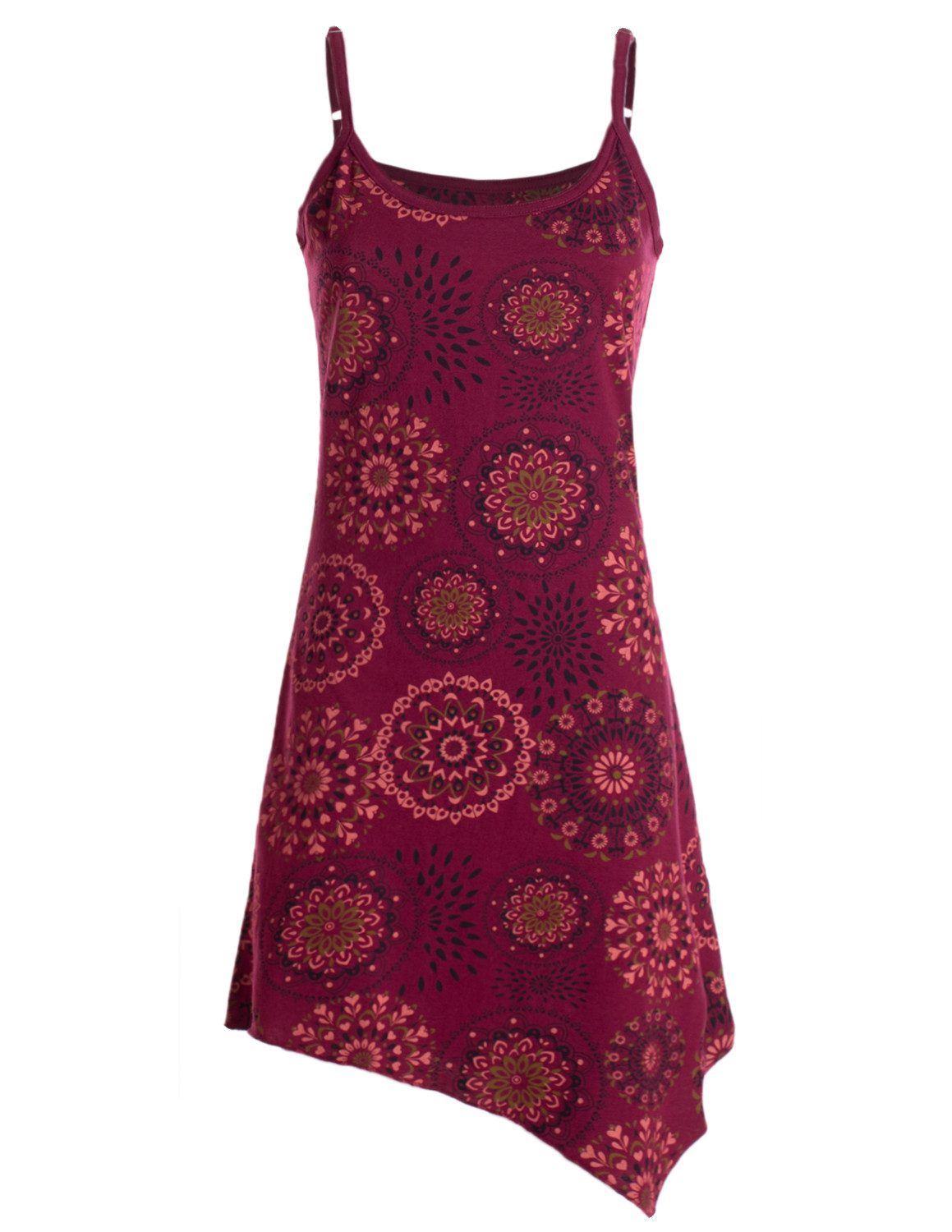 Vishes Minikleid Kurze Damen Sommer-Kleider Spagettiträger-Kleid günstig online kaufen