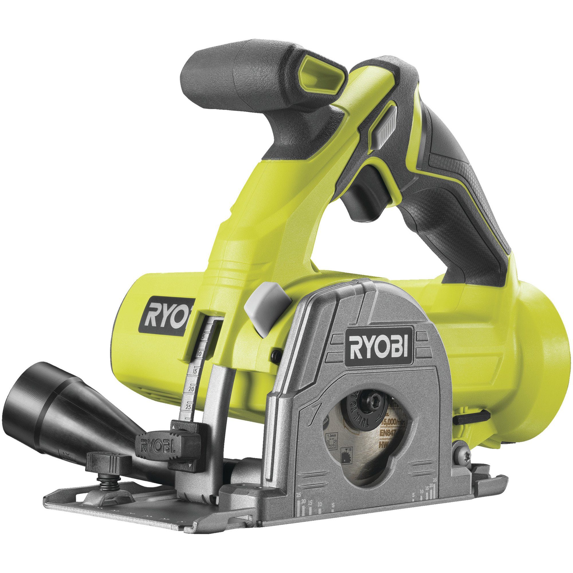 Ryobi Handkreissäge Ryobi ONE+ Akku-Tauchsäge R18MMS-0, 18Volt