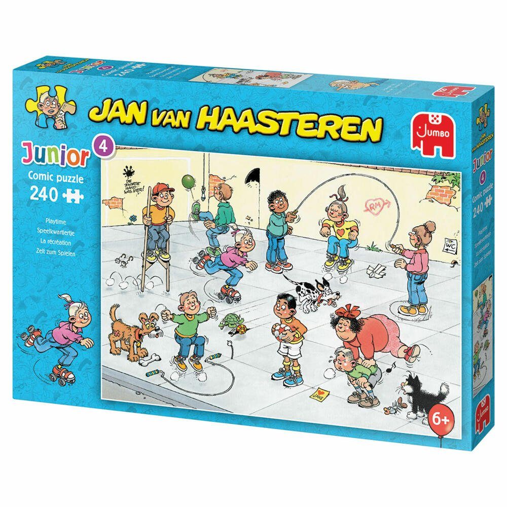 Puzzle zum Spielen, 240 Junior Jan Puzzleteile Haasteren van Spiele Jumbo Zeit