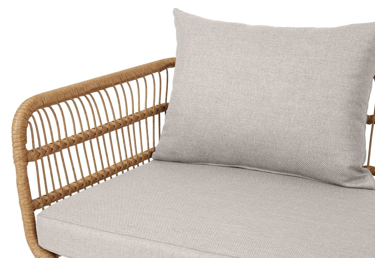ebuy24 Gartenlounge-Set Nina Gartensofa 2 pers. günstig online kaufen