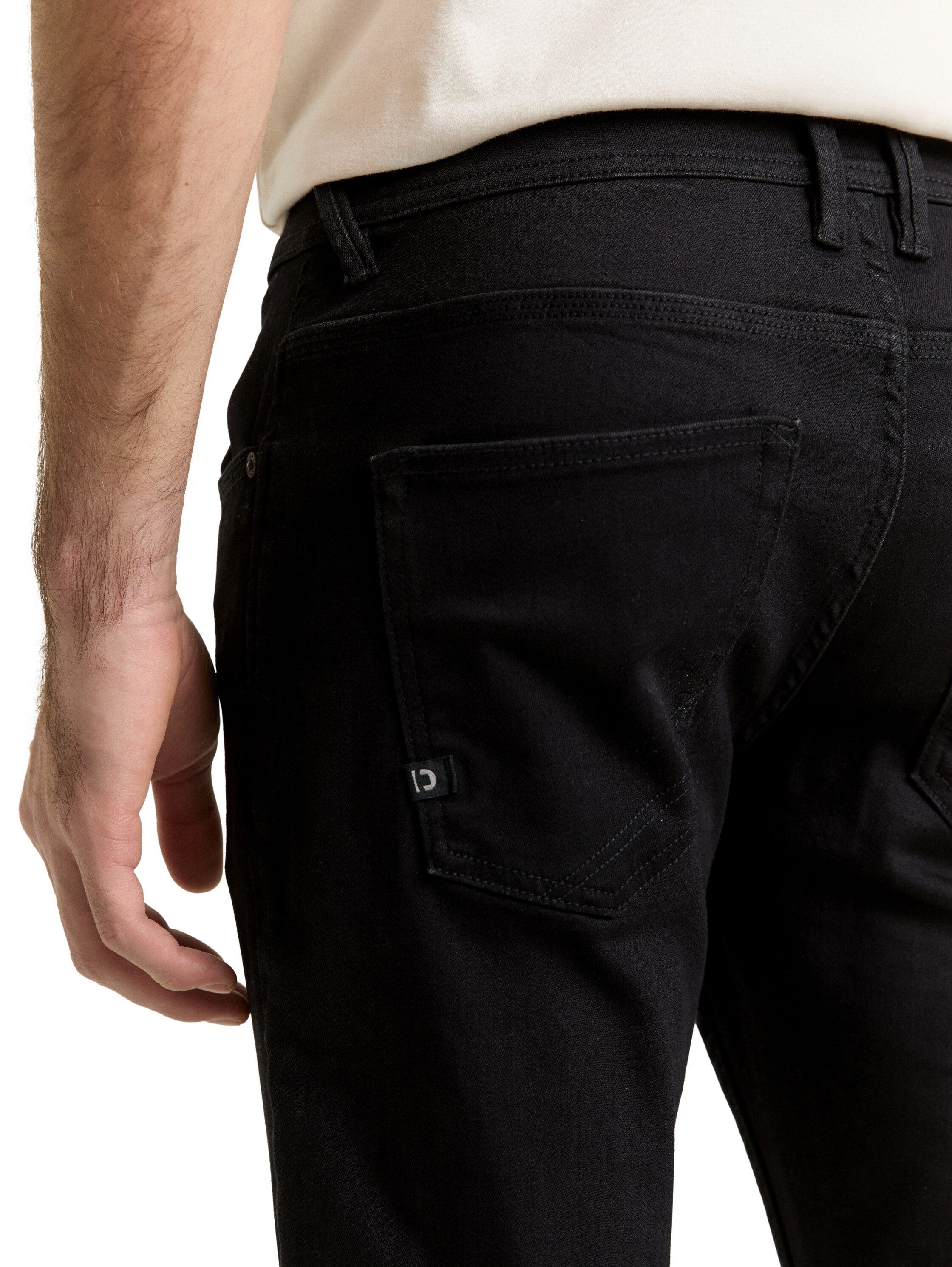 TOM TAILOR Denim Straight-Jeans im klassischen 5-Pocket-Design – Bild 3 von 5