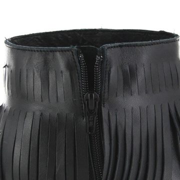 FB Fashion Boots FW1013 Schwarz Stiefelette Damen Lederstieflette