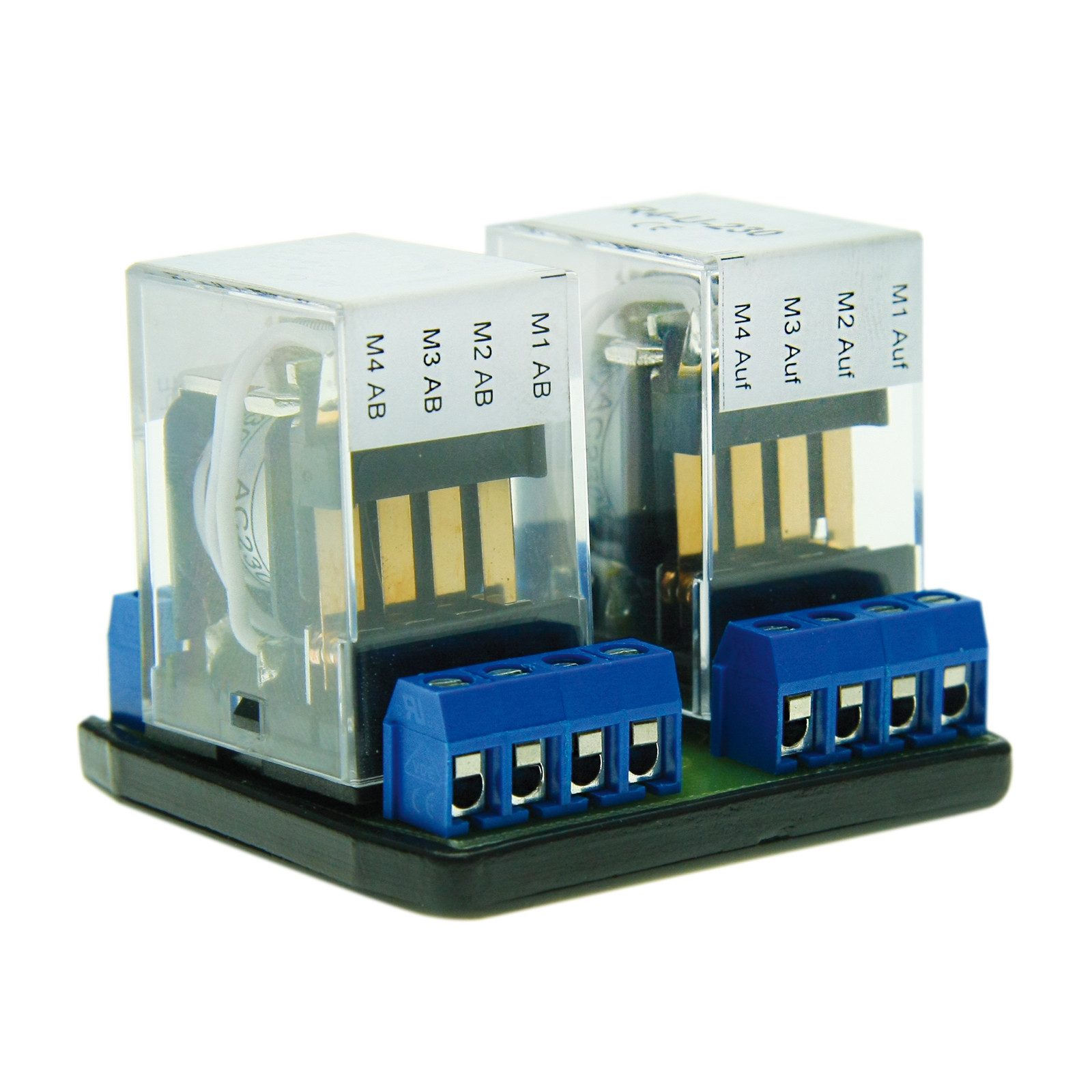 Nobily Rollladen-Trennrelais Einzelrelais R4-U-230 für Einzelbedienung eines Rollladenmotors, Einzelrelais für 4. Motoren