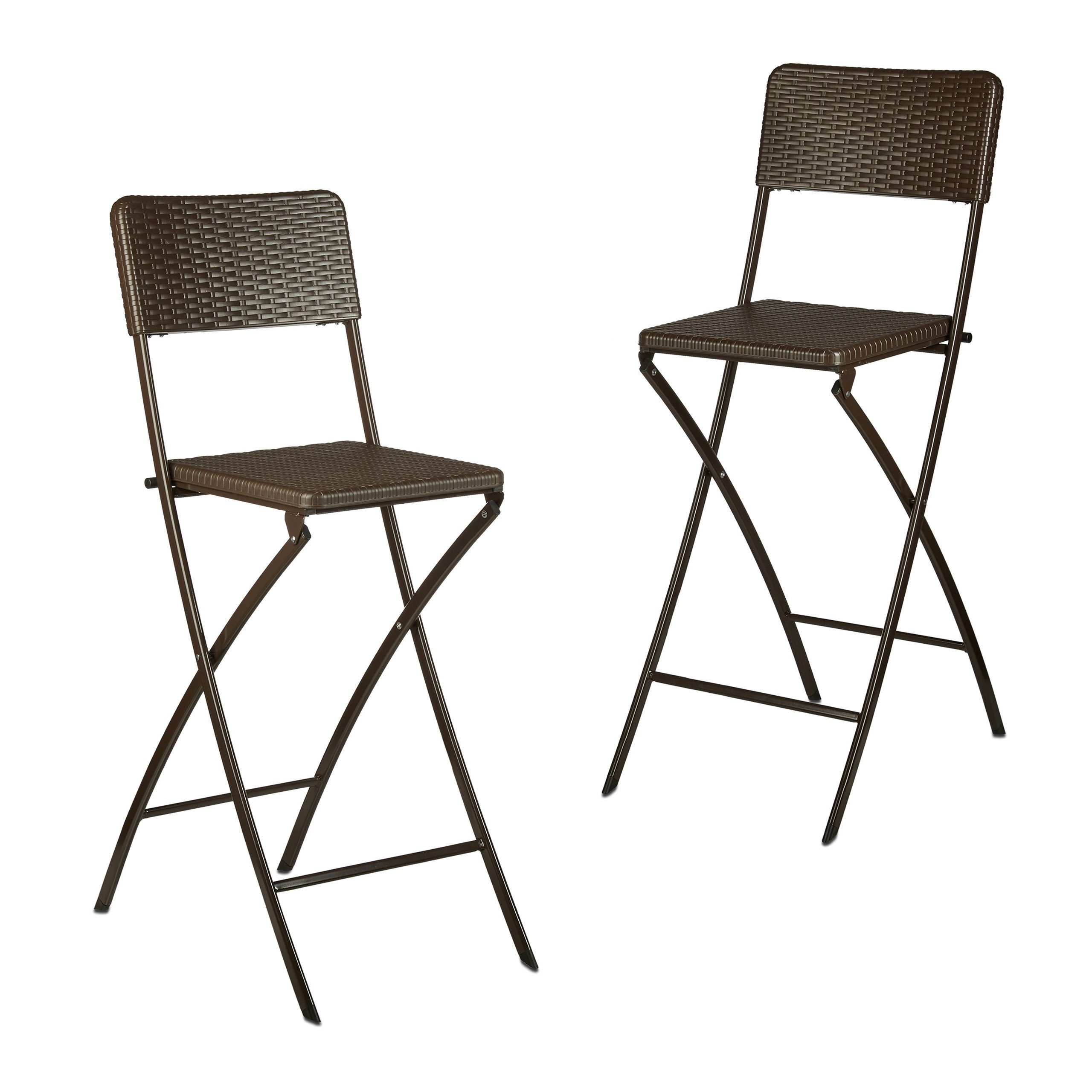 Barhocker 2er Set Barhocker Rattan