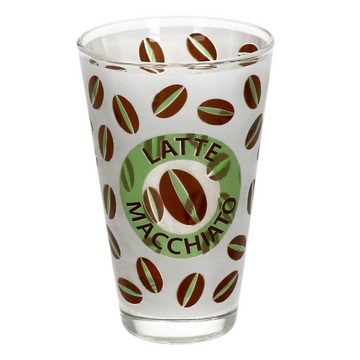 Ritzenhoff & Breker Latte-Macchiato-Glas 6er Set Latte Macciato 310ml Cremona Grün 12,9 cm - Ritzenhoff 0806182, Glas