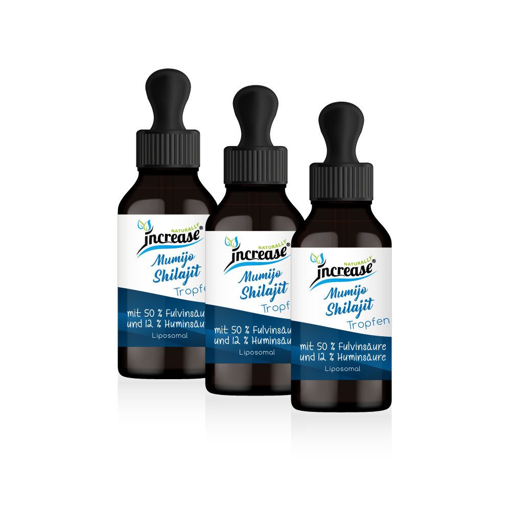 Nimm 3, zahl 2 Aktion Liposomales Shilajit - 2000mg Shilajit pro Tag Tropfen