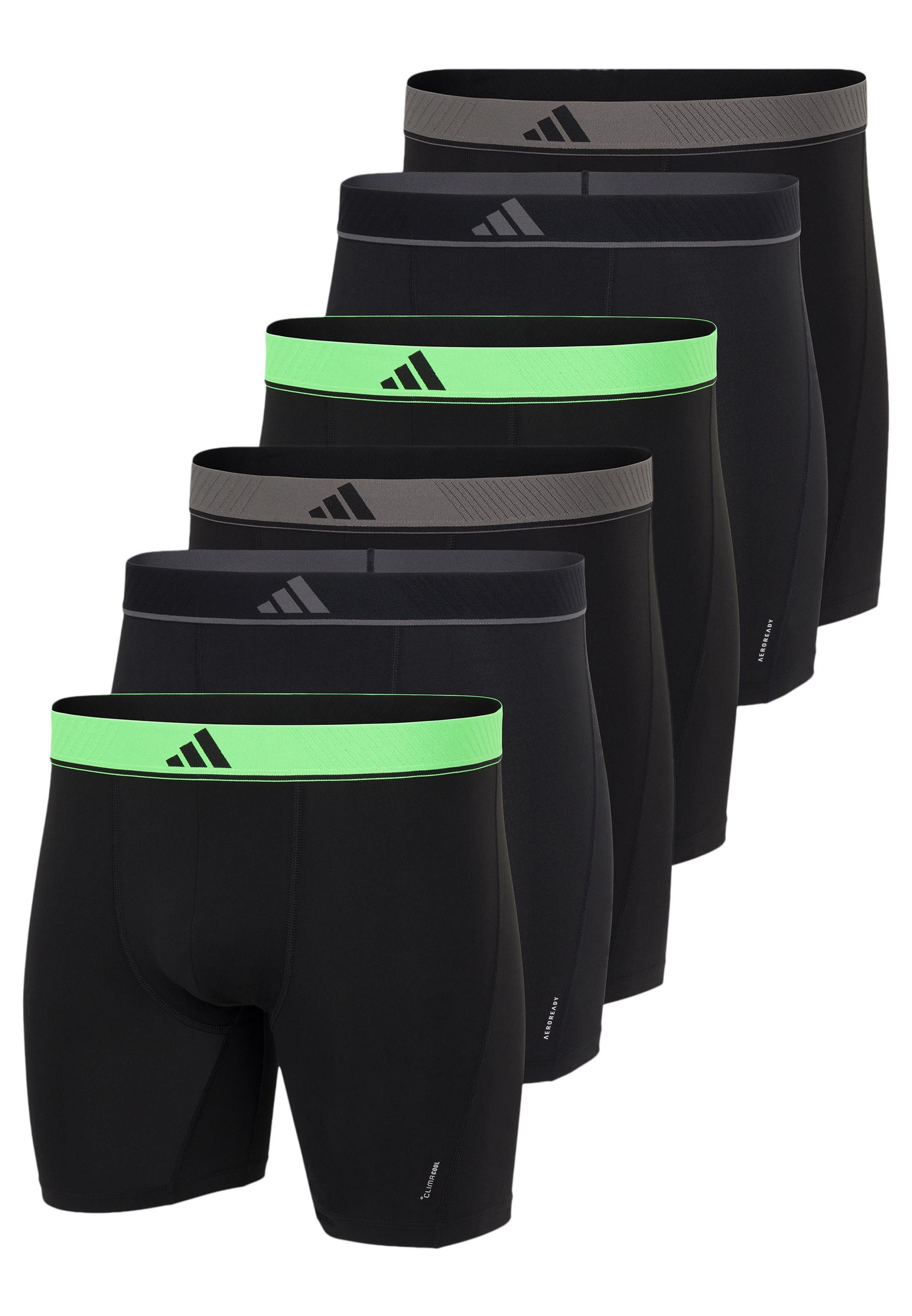 adidas Sportswear Retro Boxer 6er Pack Active Micro Flex Eco (Spar-Set, 6-S günstig online kaufen