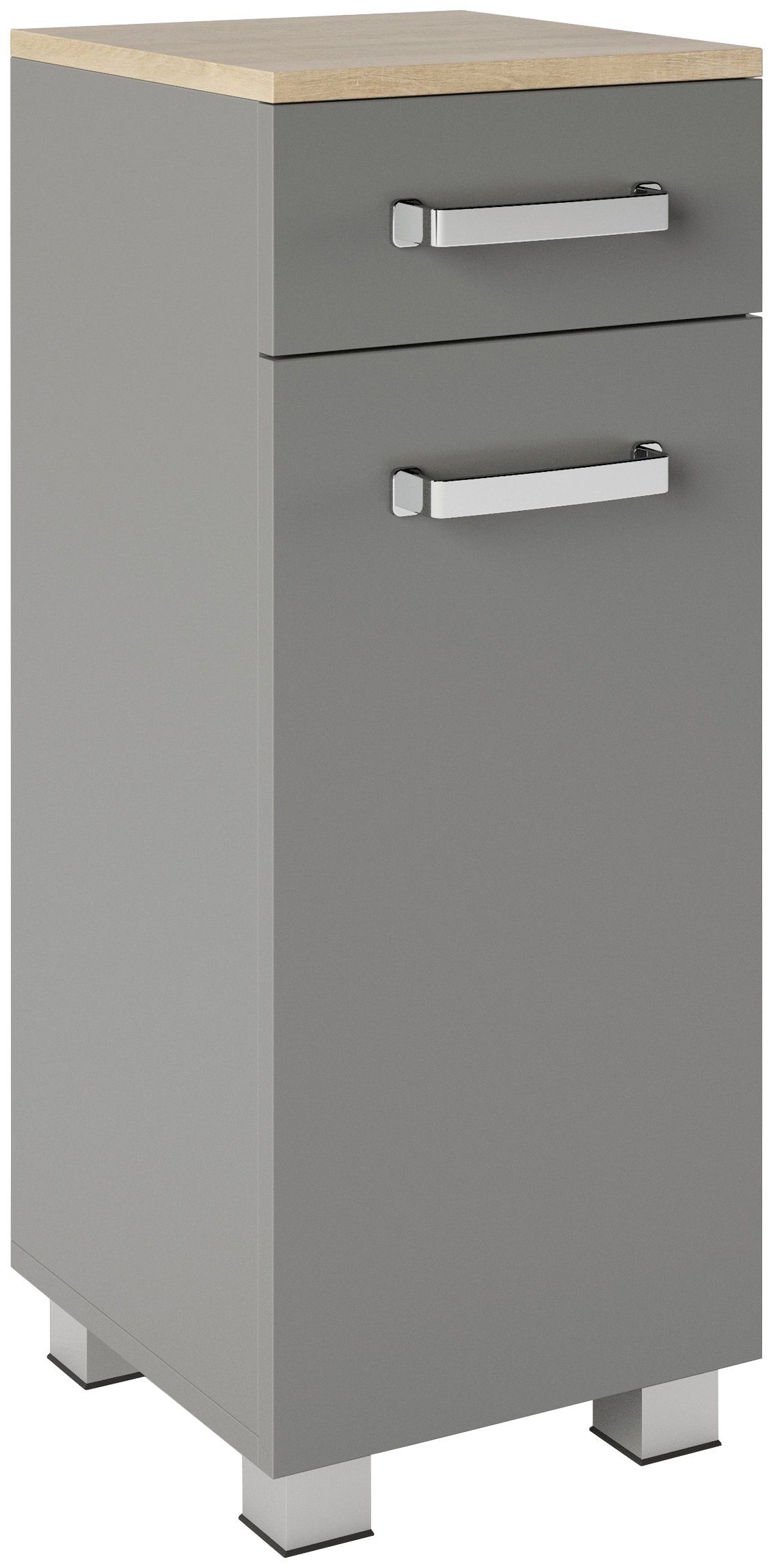 welltime Midischrank Cosmo BxTxH: ca. 30x32,5x76,5 cm, 2 Fächer, Türanschlag wechselbar