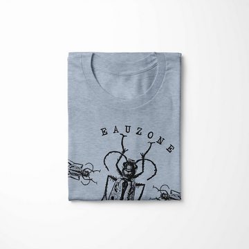 Sinus Art T-Shirt Hexapoda Herren T-Shirt Tiger Beetle