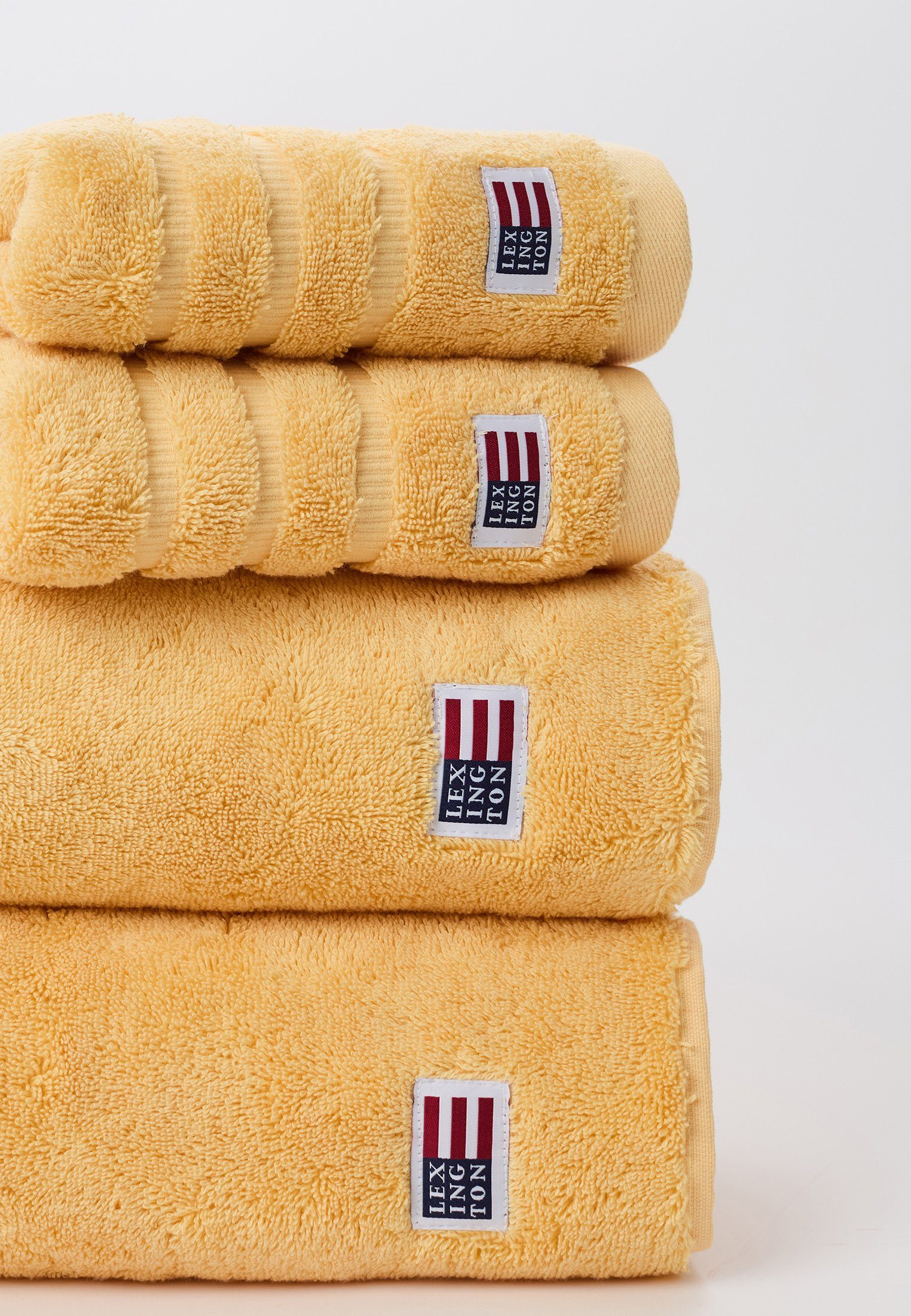 Towel Original sunny yellow Handtuch Lexington