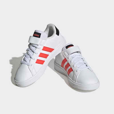 adidas Sportswear GRAND COURT COURT ELASTIC LACE AND TOP STRAP Sneaker Design auf den Spuren des adidas Superstar