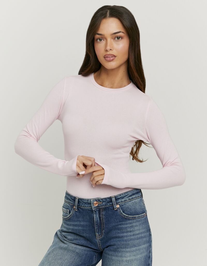 Tally Weijl Langarmbody SBOCOCOSYM Baumwollmischung, figurbetont günstig online kaufen