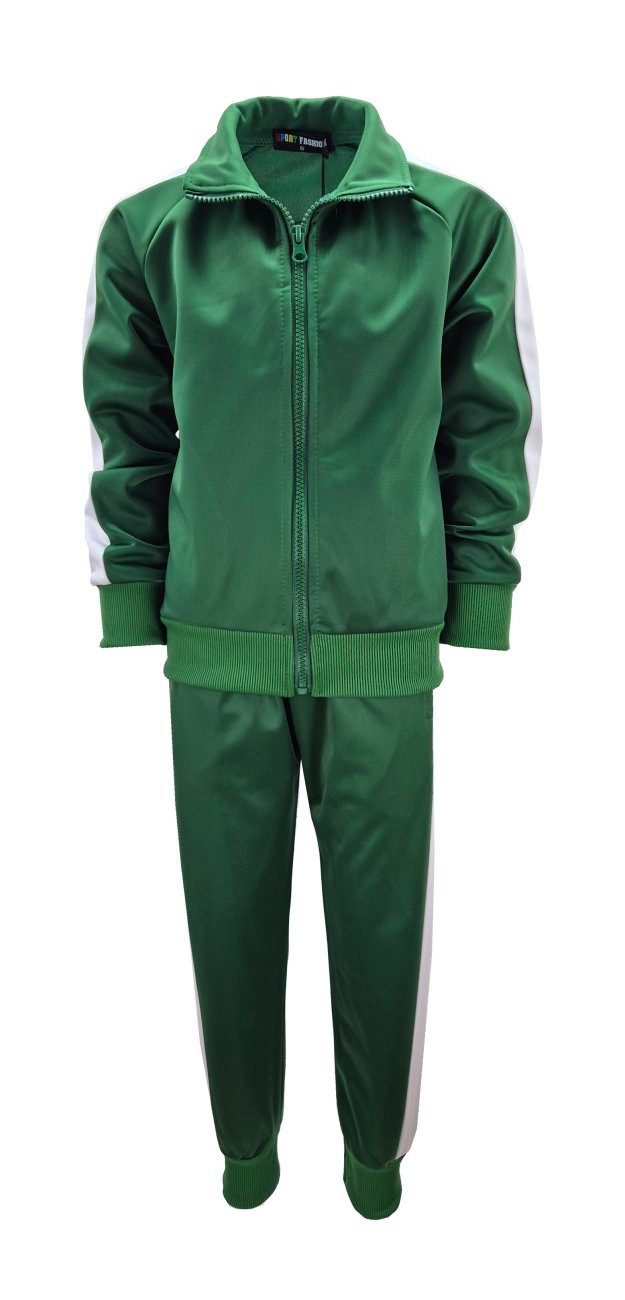 Hessis Trainingsanzug Jogginganzug in vielen Farben, Freizeitanzug, JF202 (Set, 2-tlg., Jacke mit Jogginghose), für Kinder