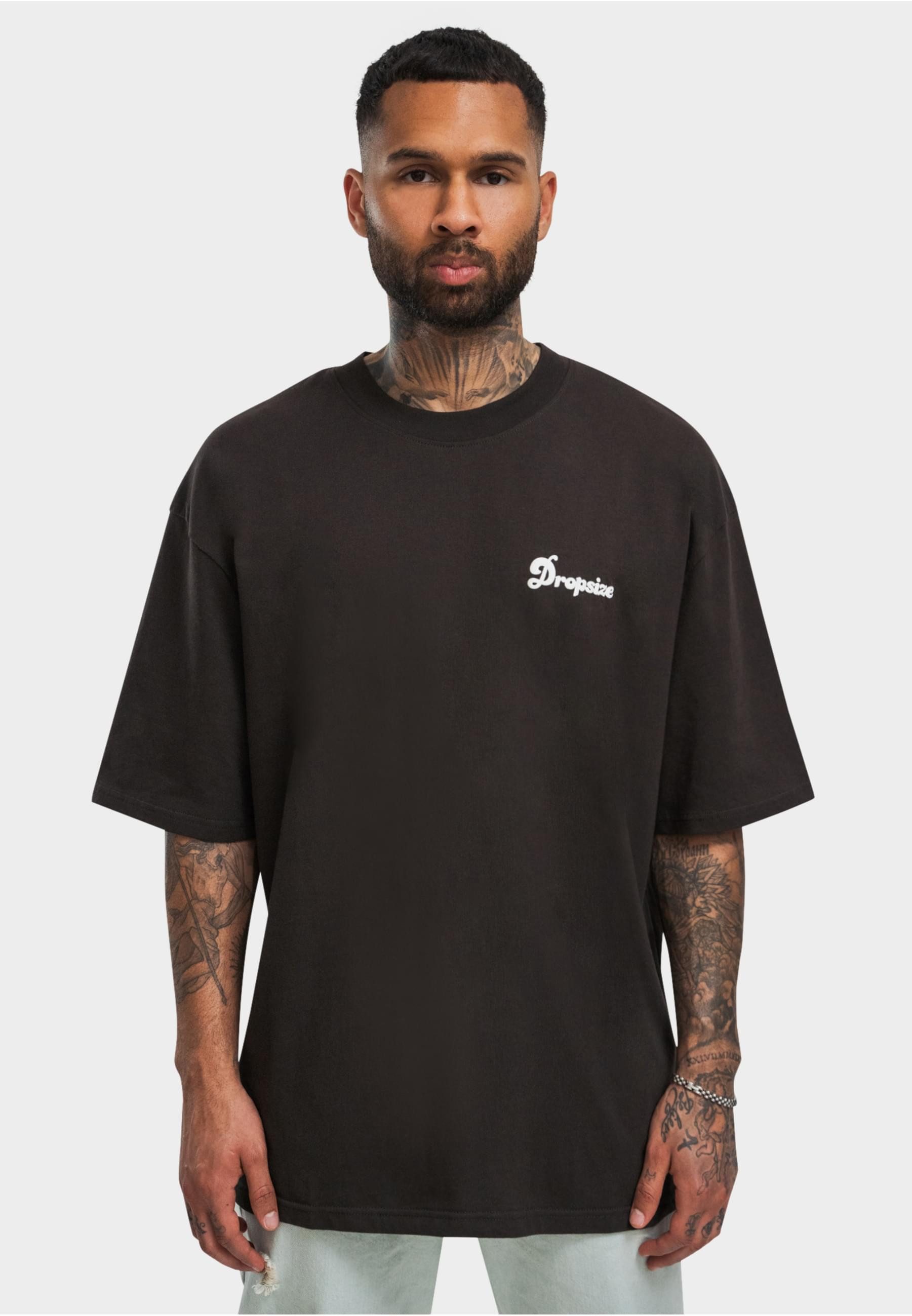 Dropsize T-Shirt Dropsize Herren Heavy Grow Rich T-Shirt (1-tlg)