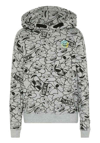 Emoji Kapuzensweatshirt im Pile of Poo Look