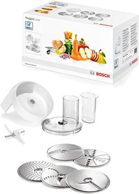 BOSCH Durchlaufschnitzler Lifestyle Set VeggieLove MUZ5VL1, Zubehör für Bosch Küchenmaschinen der Reihe MUM5