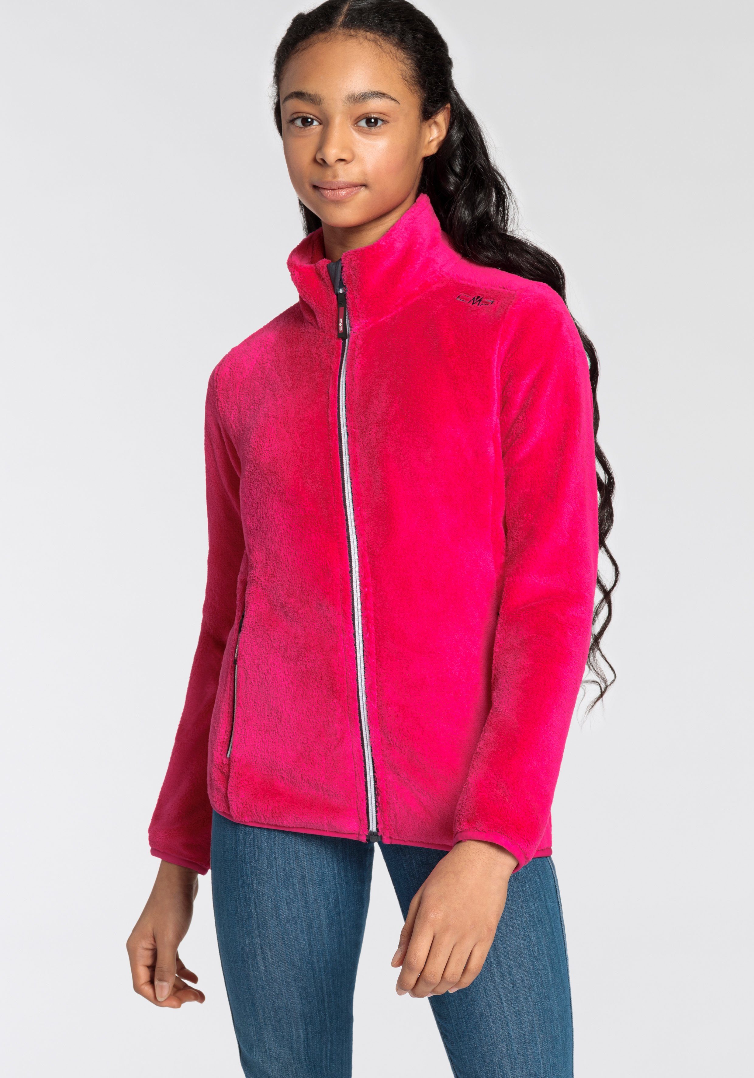 CMP Plüschjacke fuchsia