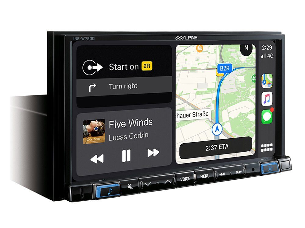 ALPINE Audio-System (Alpine INE-W720D, Autoradio mit ...