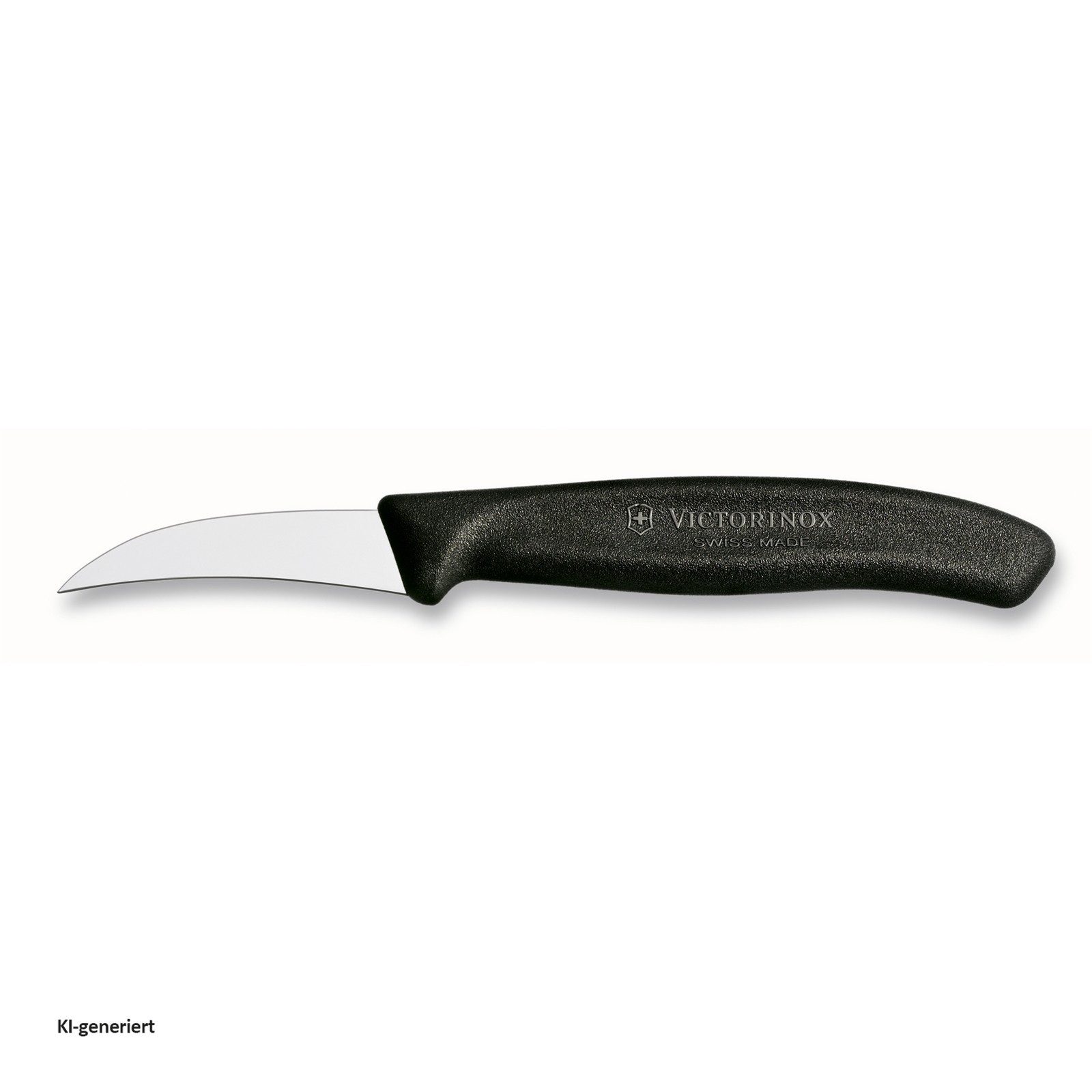 Victorinox Gemüsemesser Tourniermesser Swiss Classic, Schälmesser gebogene Klinge ergonomischer Griff