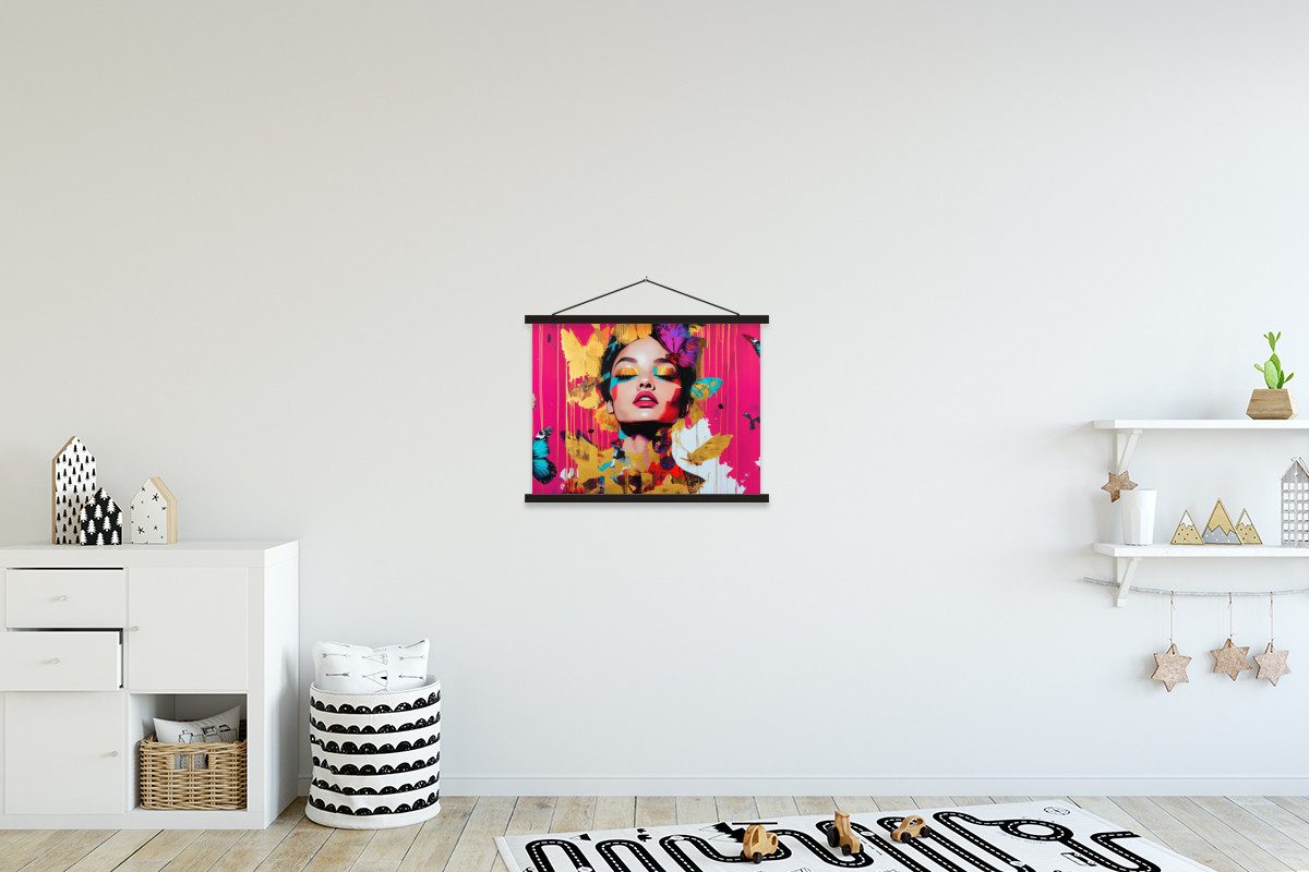 MuchoWow Poster Frau - Abstrakt - günstig online kaufen