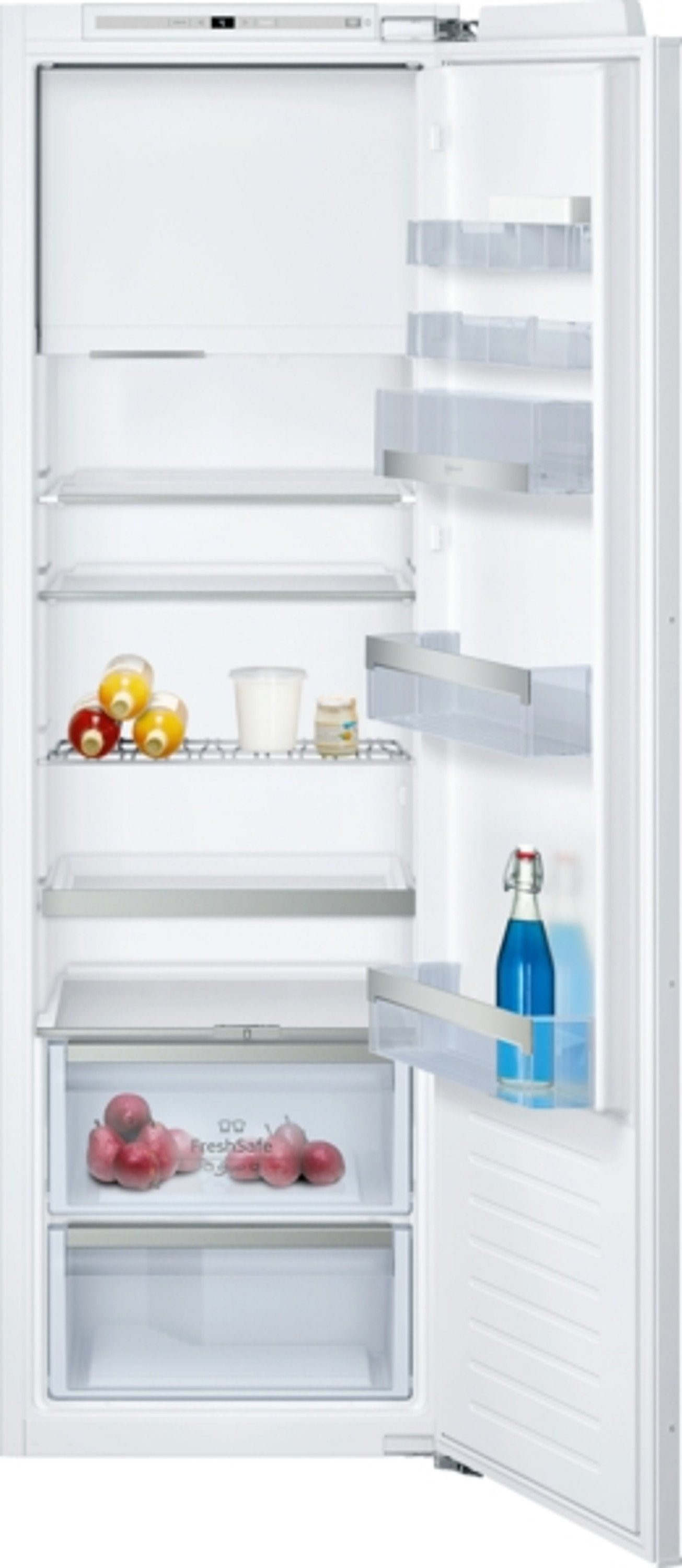 NEFF Einbaukühlschrank N 70 KI2823FF0, 177,2 cm hoch, 56 cm breit, Fresh  Safe 2 – ideal zum Aufbewahren von Obst, Gemüse, Fisch und
