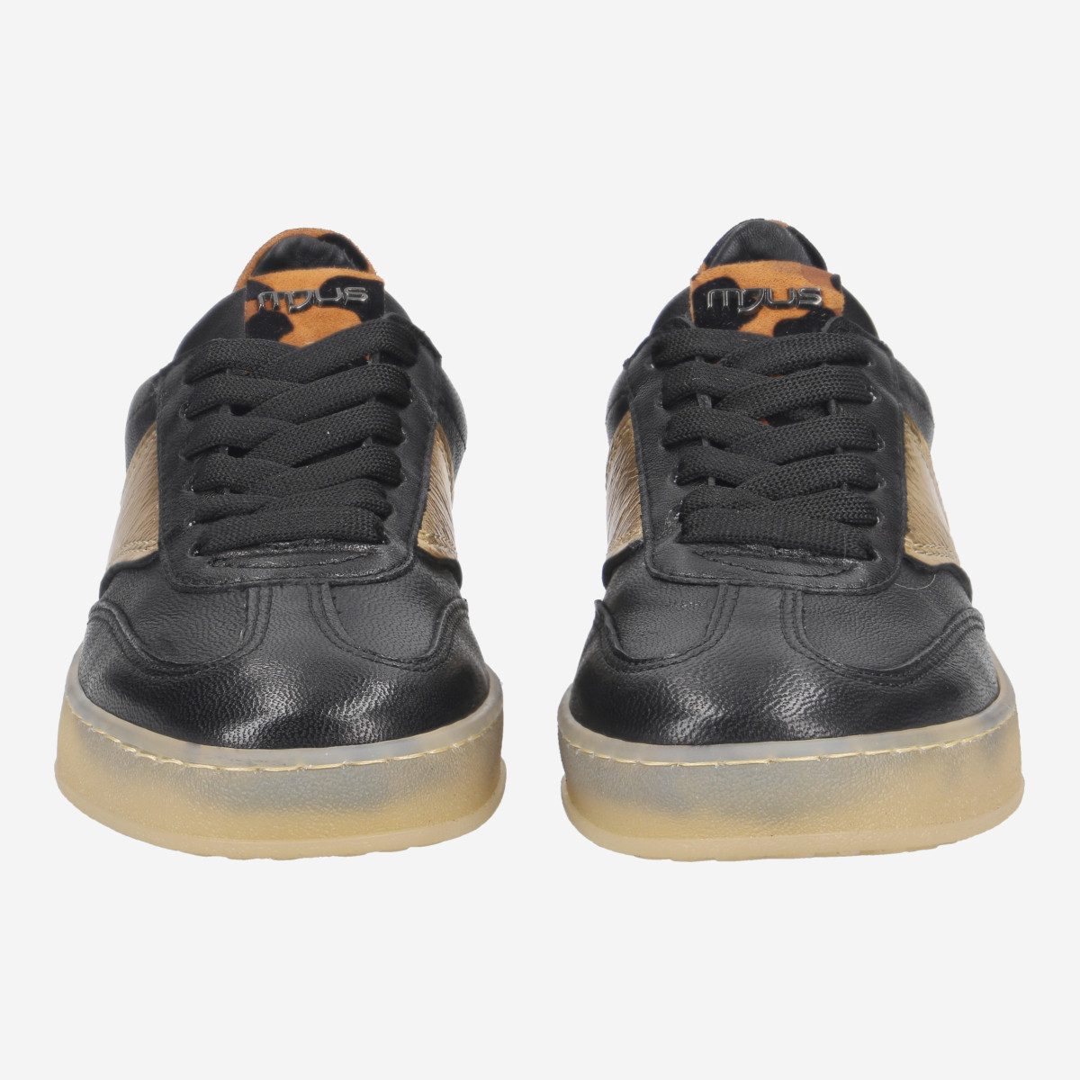 MJUS T94132 0002 NERO LEO, Sneaker in Schwarz für Damen Sneaker