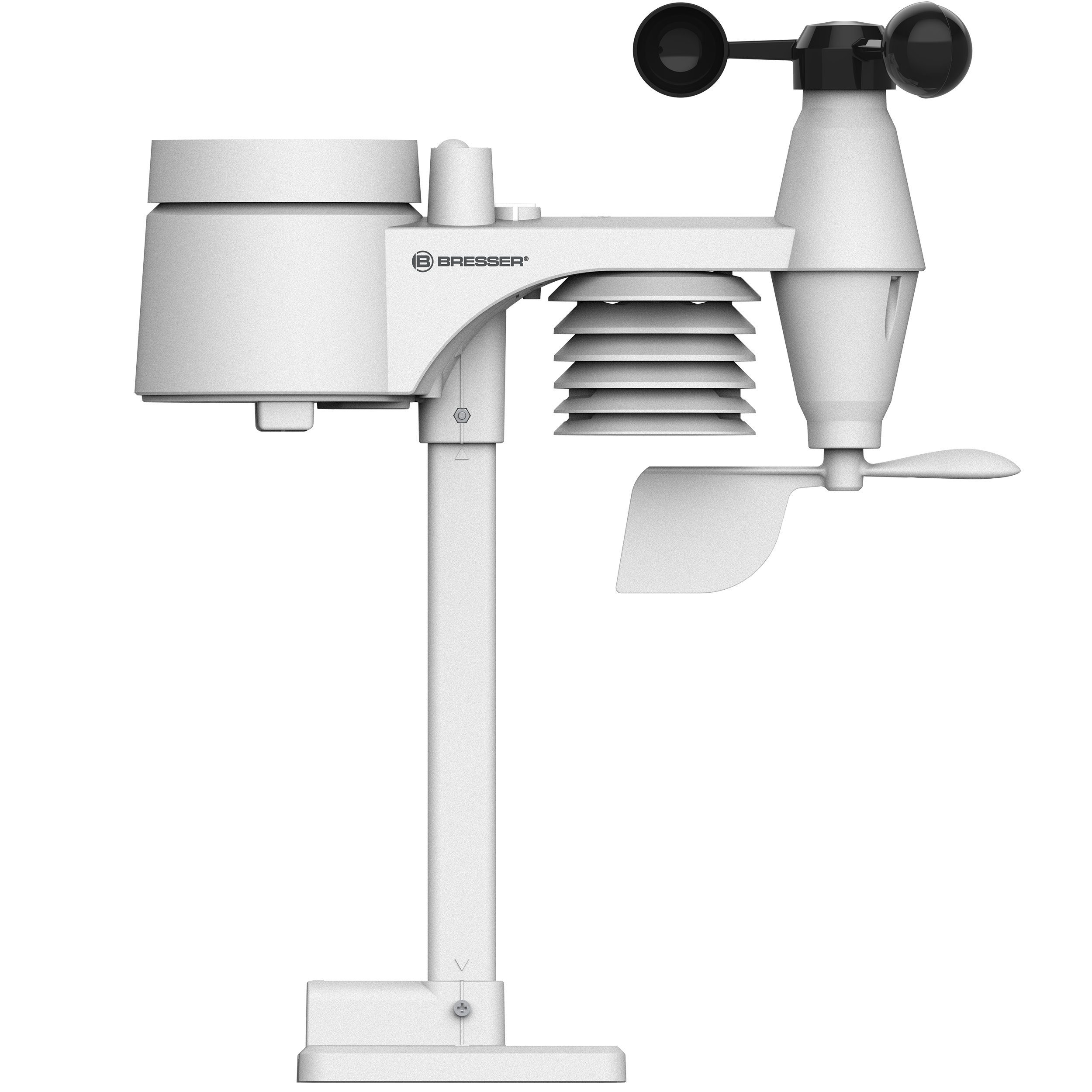 BRESSER BRESSER WLAN Comfort Wetterstation mit 7-in-1-Profi-Sensor und modern… Wetterstation – Bild 4 von 5