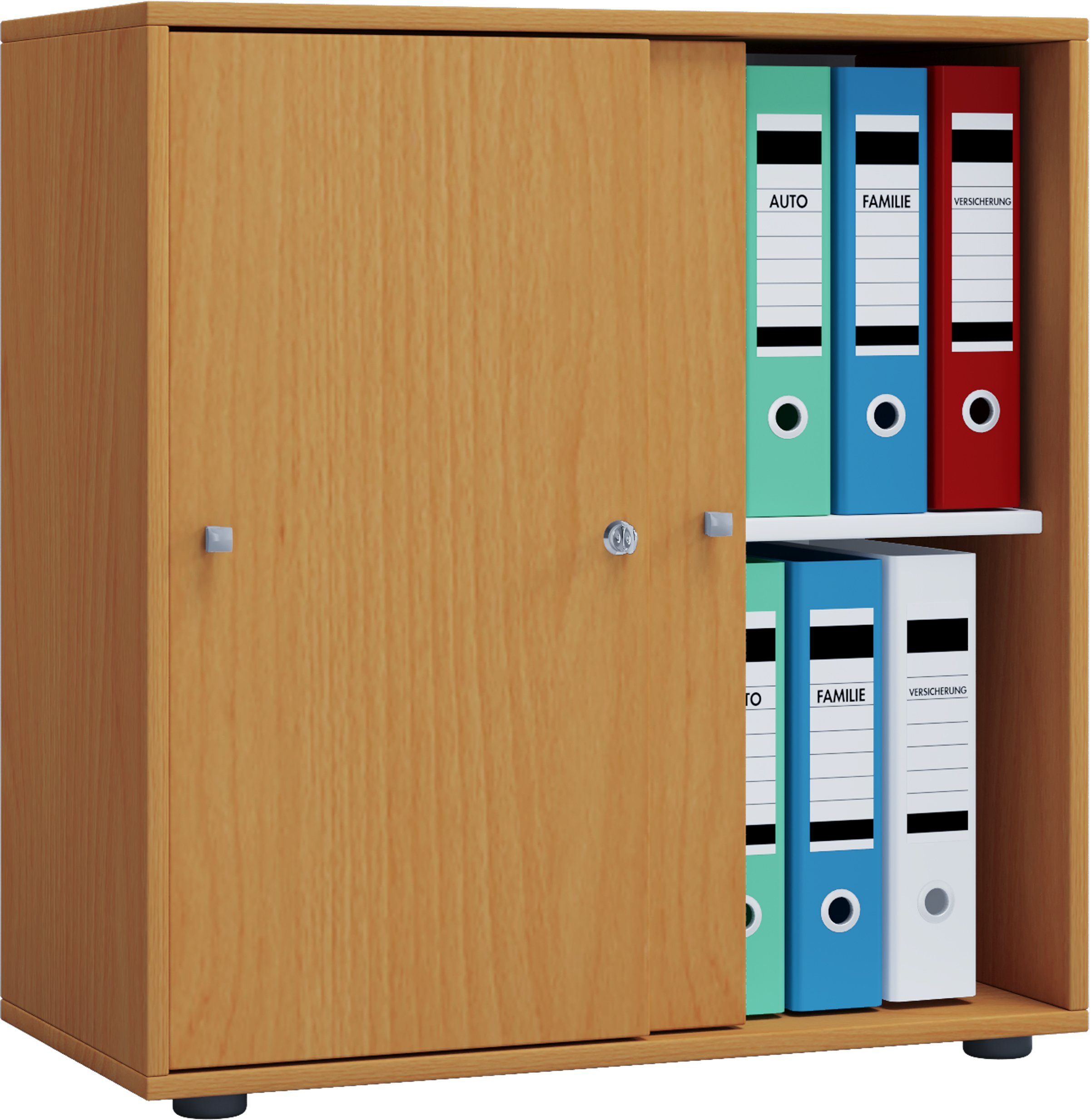 VCM Aktenschrank Büroschrank Aktenschrank Schiebetüren Lona günstig online kaufen